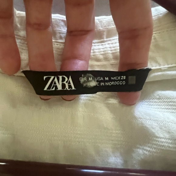 Zara crop top button down - Picture 5 of 5